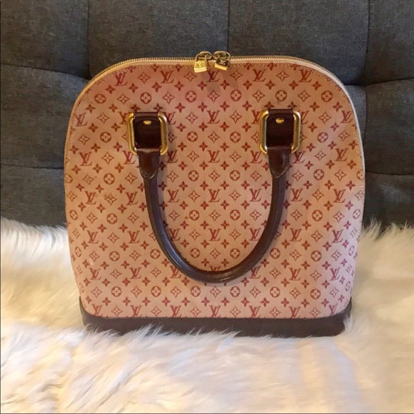 Louis Vuitton Handbags - LOUIS VUITTON Cerise Mini Lin Alma